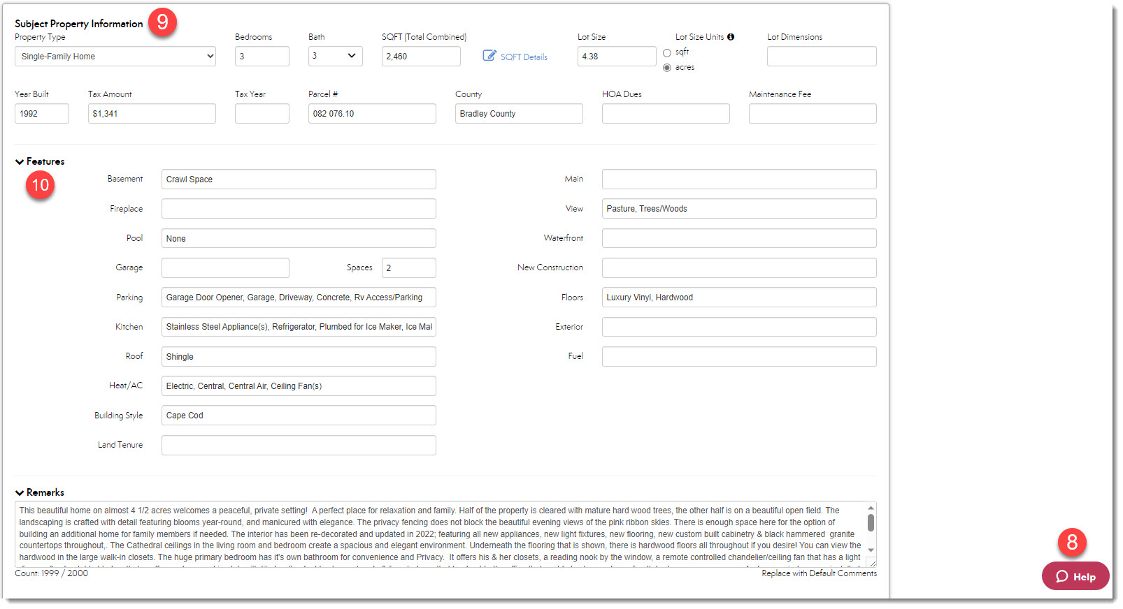 The subject property screen: creating a seller presentation – MoxiWorks ...