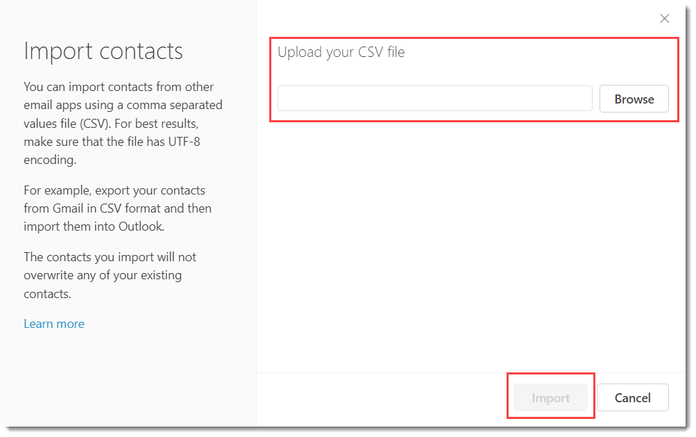 Office 365 Import Contacts File Selection Screen.png