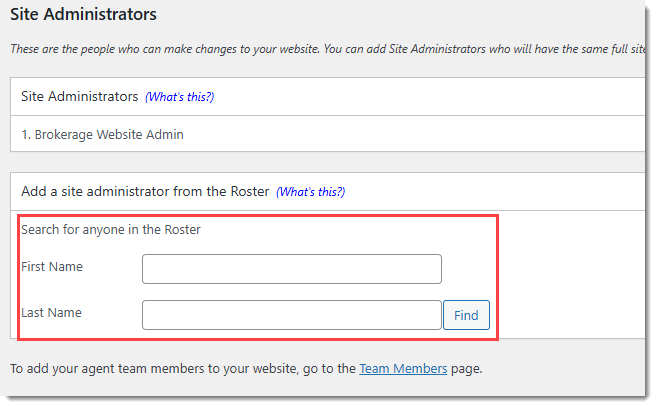 Choose Site Administrator and Select Find.png