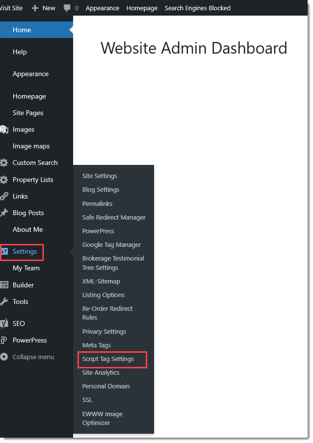 Settings Script Tag Settings New Dashboard.png