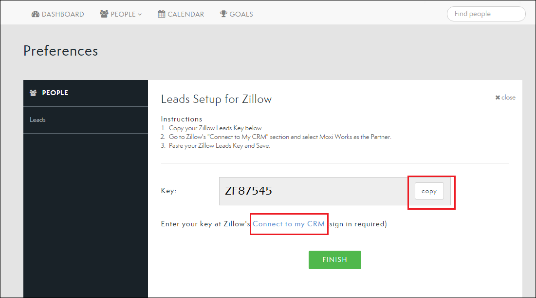 Adding & automating followup for Zillow and other leads MoxiWorks